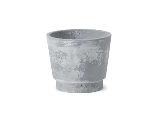 bulbi concrete vase calla round handmade cement outdoor vase By Studiopepe