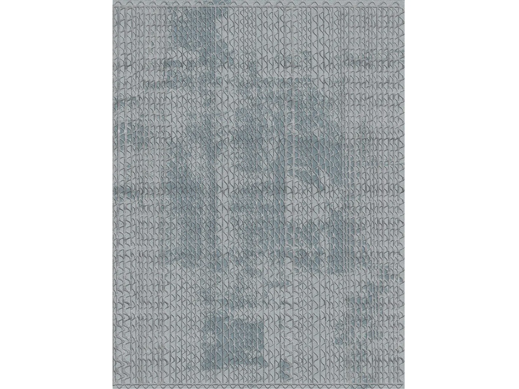 triple waves rectangular rug By GHIDINI1961