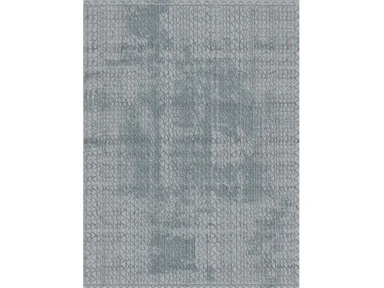 triple waves rectangular rug By GHIDINI1961