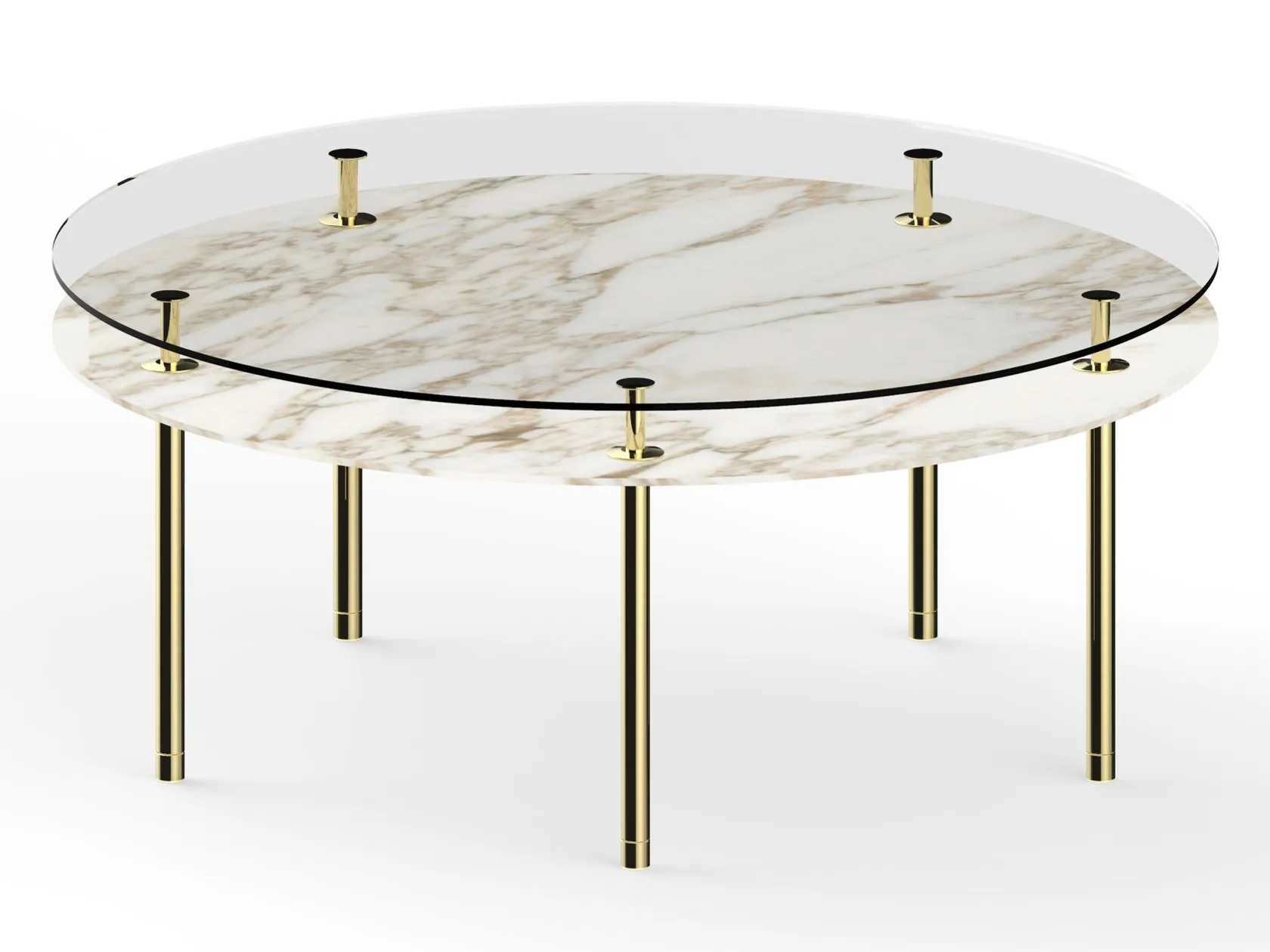 legs round dining table By GHIDINI1961