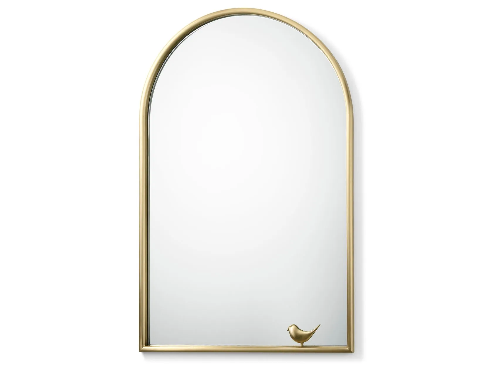 portrait mirror with little birdie By GHIDINI1961