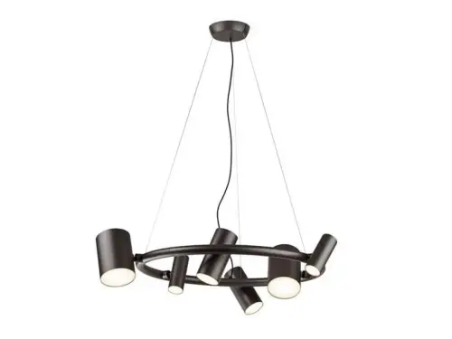 can can round suspension lamp swivel metal pendant lamp By Johanna Grawunder