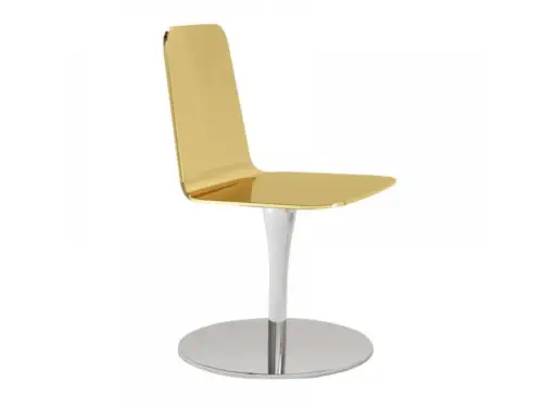 luwan swivel chair aluminium swivel chair By Marco Piva
