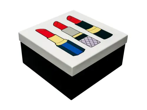 secrets quadrata storage box sqaure aluminium storage box By Yazbukey
