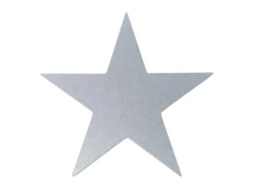 wall star aluminium wall decor item By Valentina Fontana