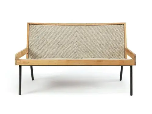 allaperto nautic 2 seater sofa 2 seater teak outdoor sofa By Matteo Thun & Antonio Rodriguez
