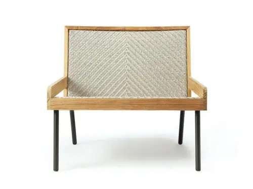 allaperto nautic lounge armchair teak outdoor armchair with armrests By Matteo Thun & Antonio Rodriguez