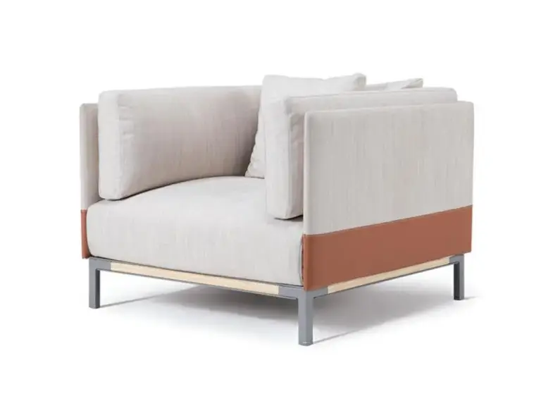 baia lounge armchair By ETHIMO