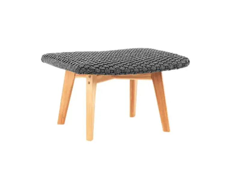 knit footstool By ETHIMO