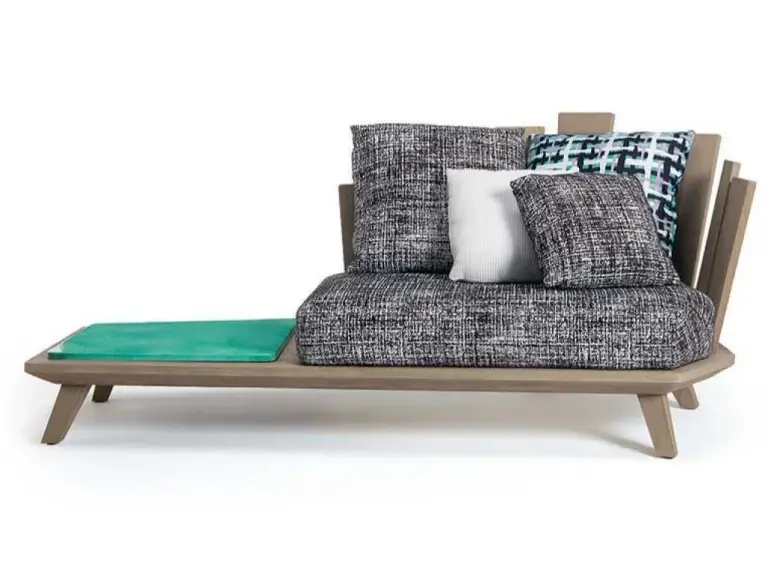 rafael lounge armchair with coffee table By ETHIMO