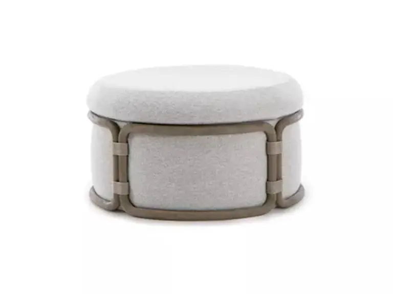 rotin pouf By ETHIMO