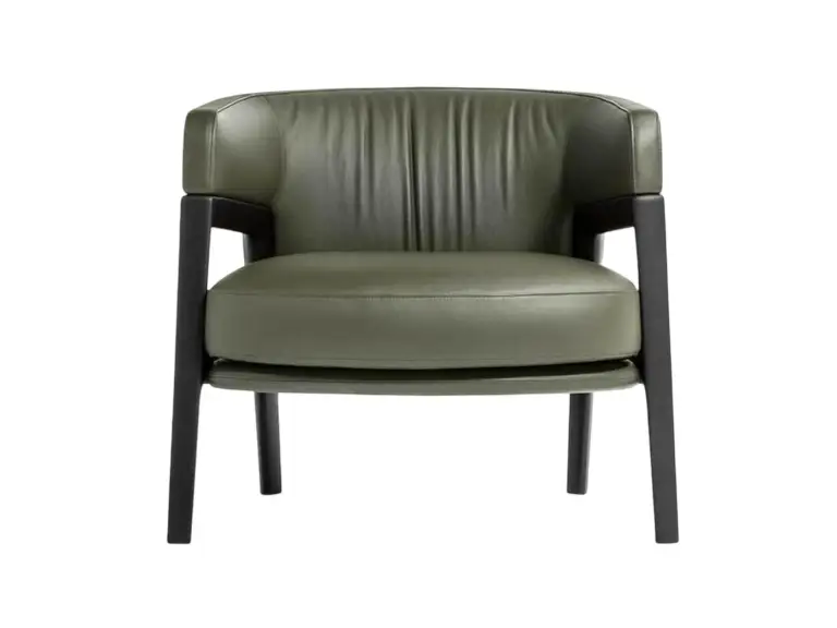 duo lounge armchair By Poltrona Frau
