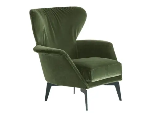 lovy armchair bergère fabric armchair By Sergio Bicego